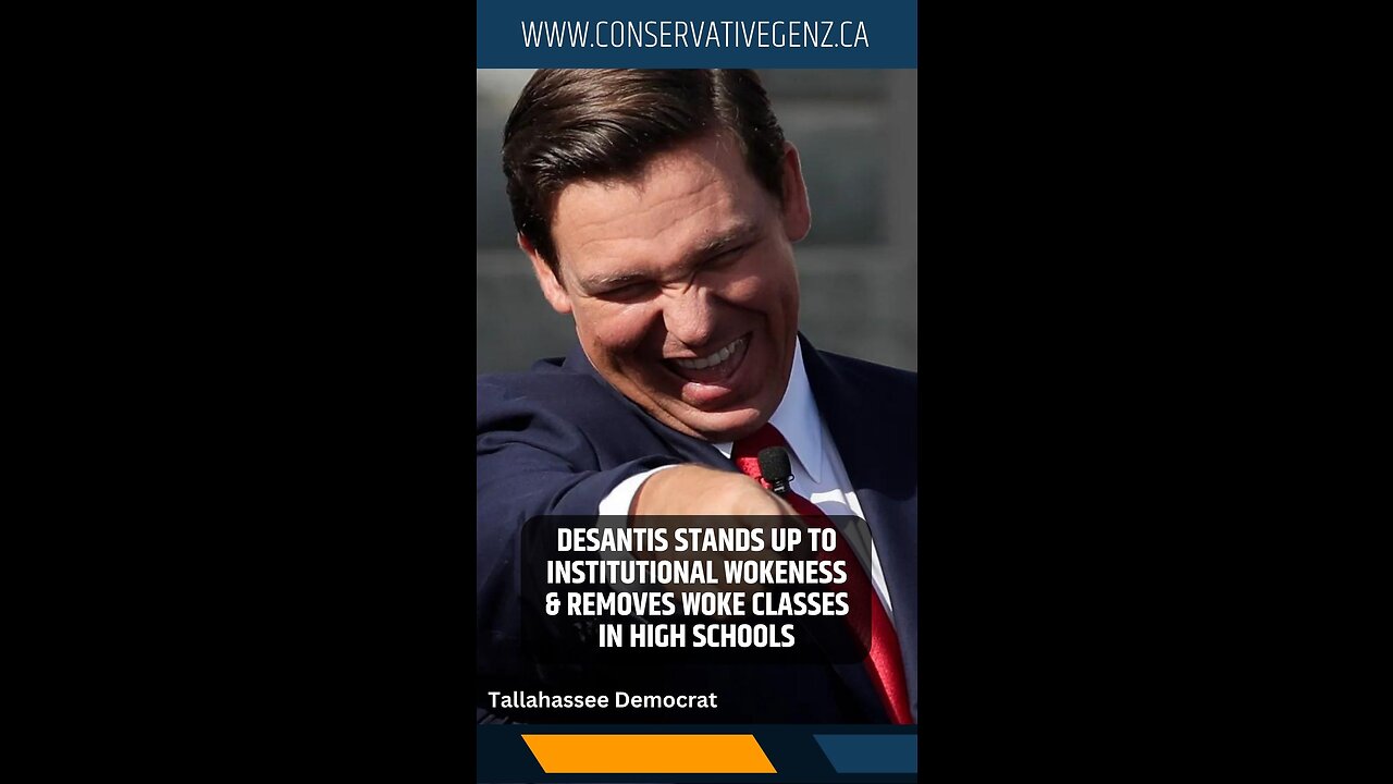 Desantis Removes Woke Queer Theory Classes from Schools!