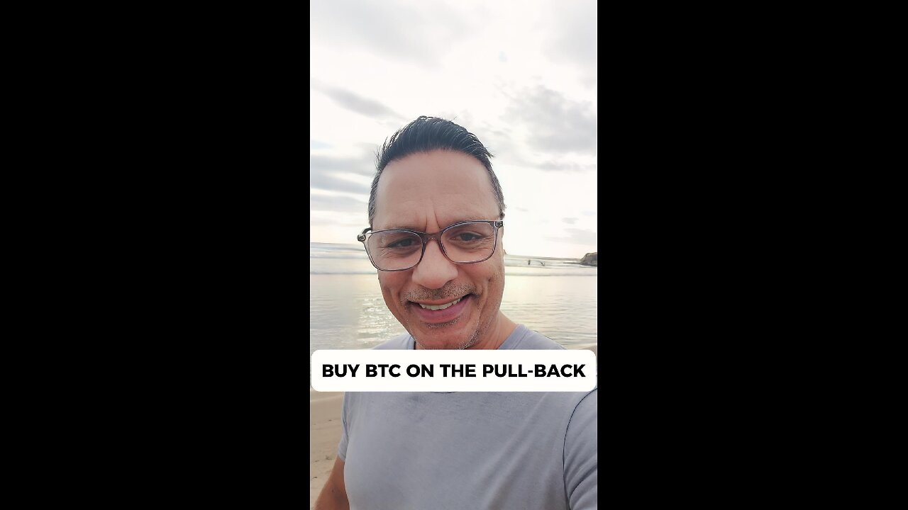 Buy BTC on the Pull-back