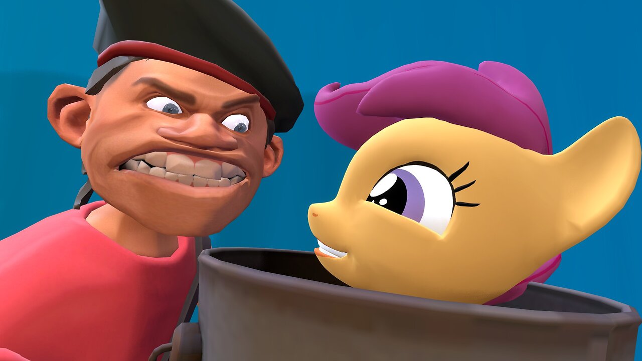 Scout's Bucket Of Chicken - MLP/TF2 Gmod