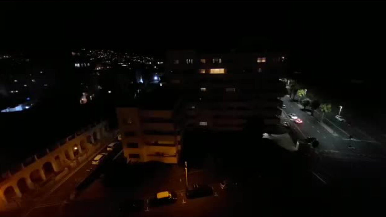 Watch: Sea Point Plunged into Darkness During Electricity Blackout