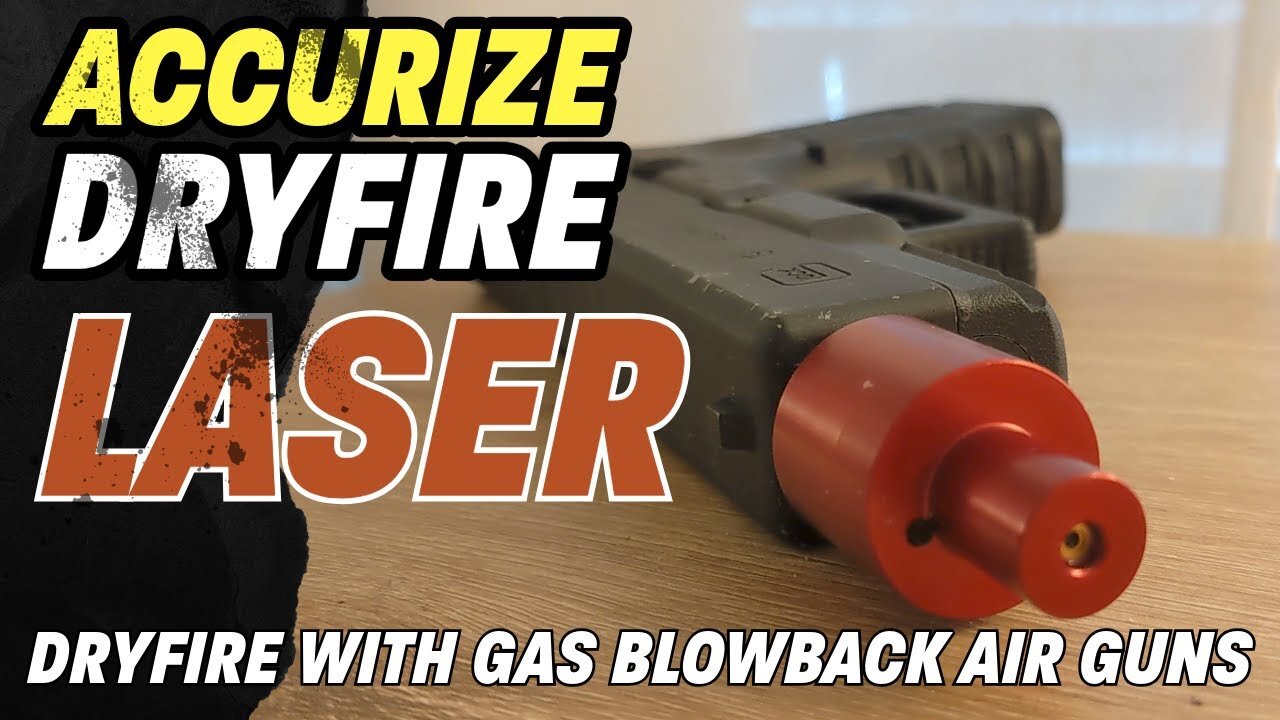 Accurize Dryfire Laser Review : Ideal for Gas Blowback Airgun / Airsoft Training?