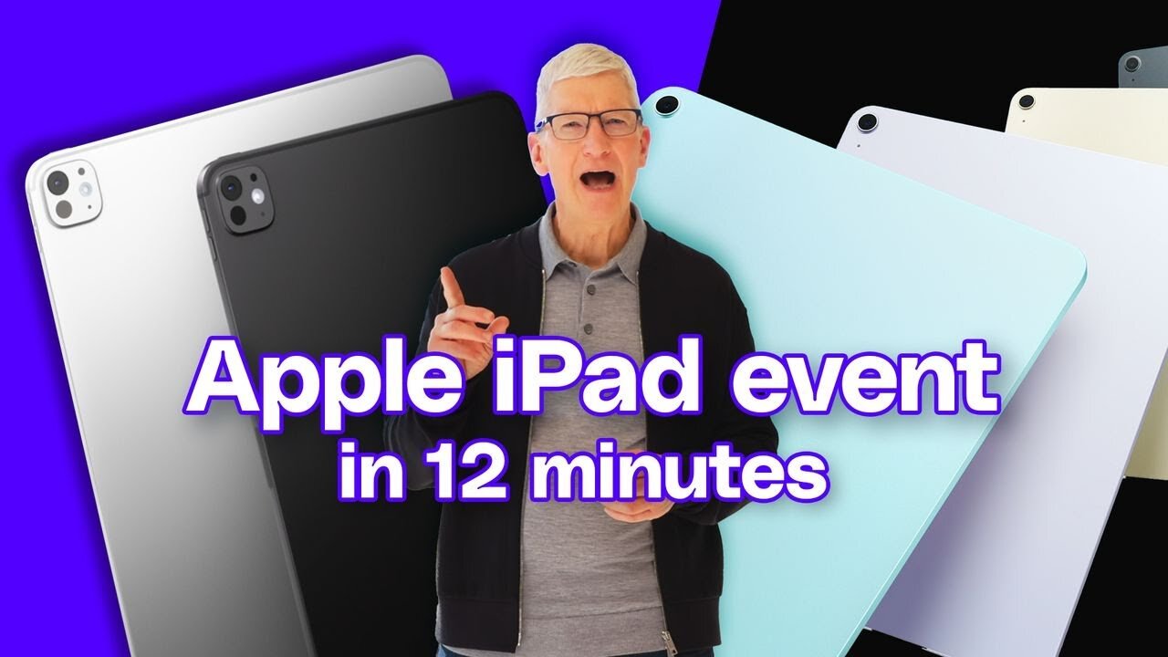 Apple’s iPad event in 12 minutes