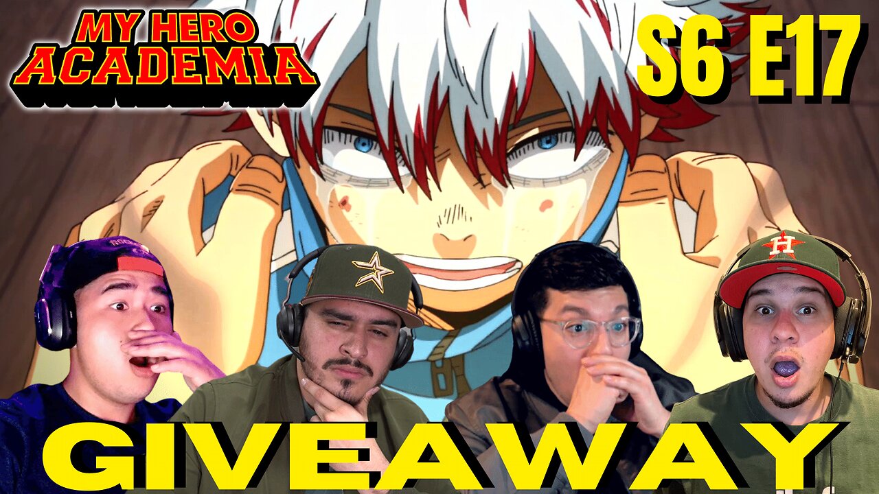 2K GIVEAWAY | My Hero Academia Season 6 Episode 17 Reaction