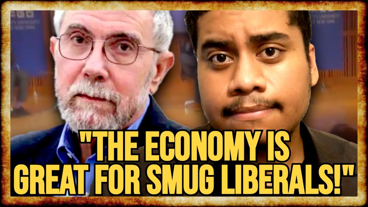 Jose Vega GOES OFF on Paul Krugman in VIRAL Protest Moment