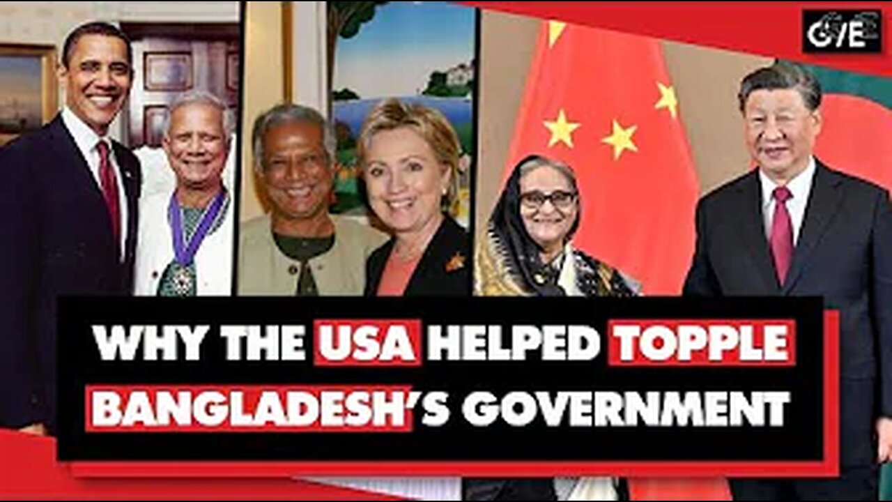 Exposing US Gov't Role in Bangladesh Regime Change: Why PM Sheikh Hasina Was Overthrown