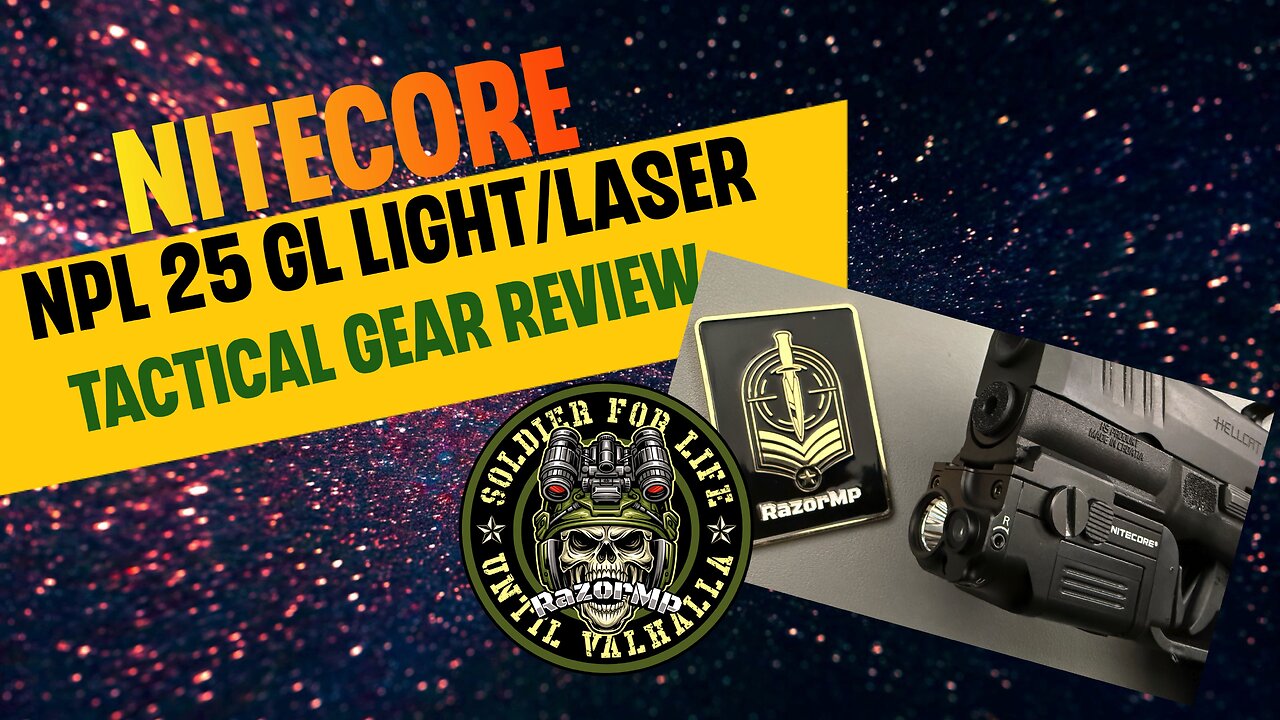 Nitecore NPL25 Light/Laser