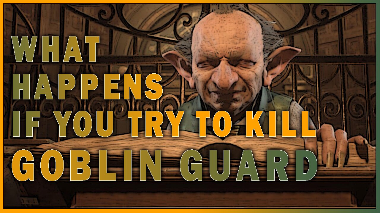 What Happens if you Try to Kill Goblin Guard in Hogwarts Legacy