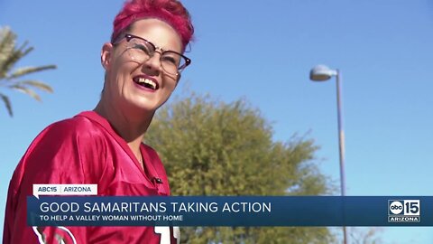 Good Samaritans help Phoenix woman off the streets