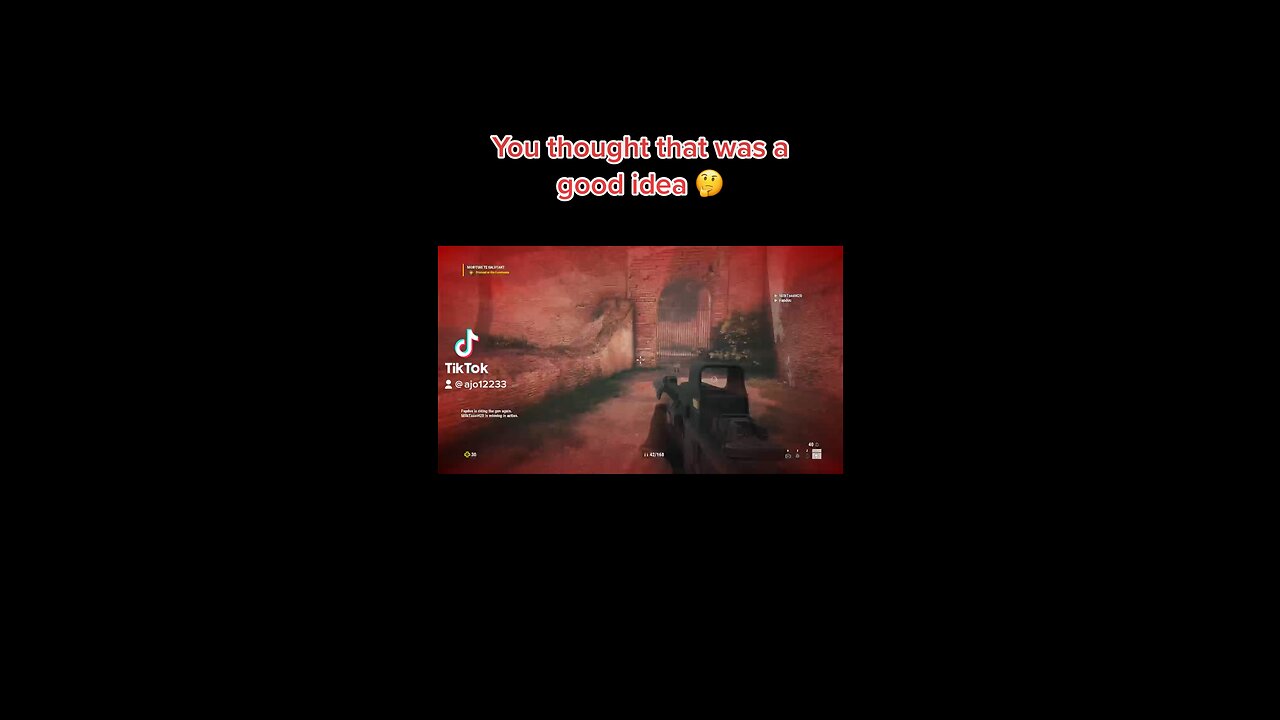 You thought that was a good idea 🤔