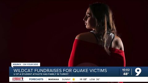 Wildcat volleyball player fundraises for earthquake victims