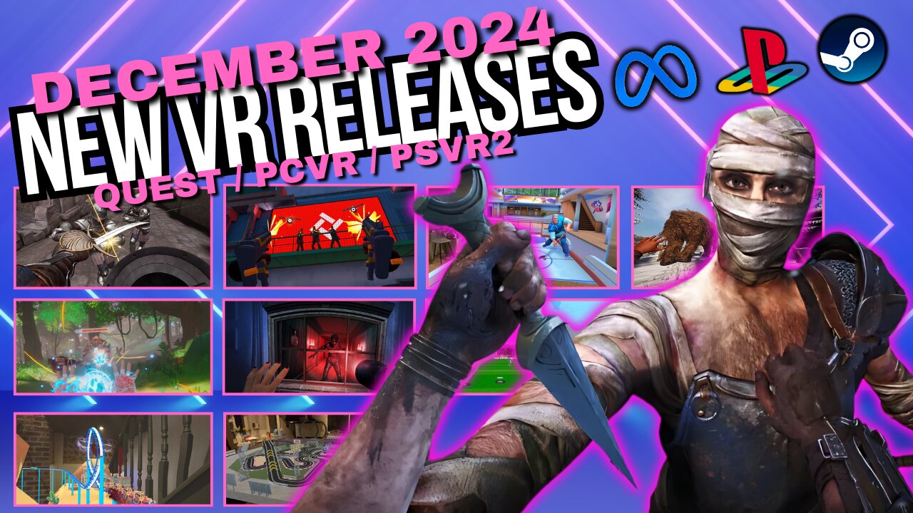 December 2024 New VR Game Releases (Quest, PCVR, PSVR2)