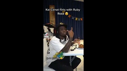 Kai cenar flirts w Rubí 😮‍💨😮‍💨 #rubirose #Kaicent