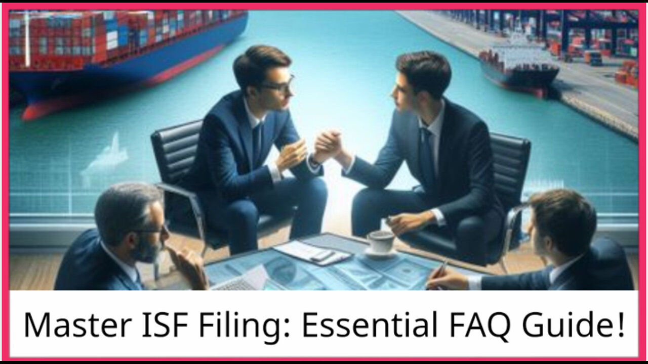 Demystifying ISF Filing: The Ultimate Guide to Importer Security Filing Success