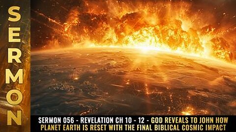 Sermon #056 - Revelation Ch 10 - 12 - God reveals to John HOW PLANET EARTH IS RESET