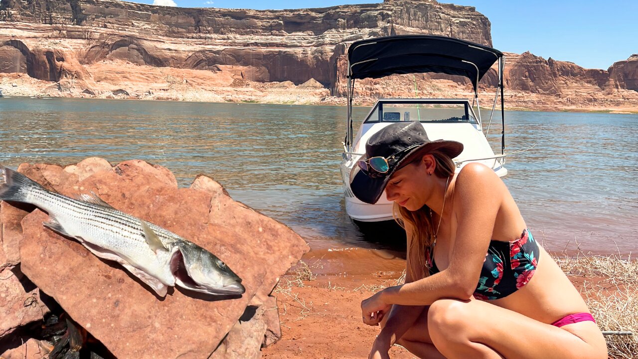 She COOKED on a ROCK??