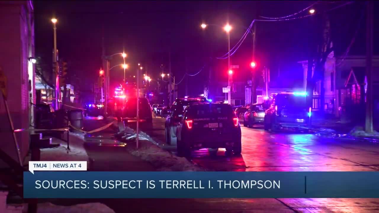 Officer killed: Suspect is Terrell I. Thompson