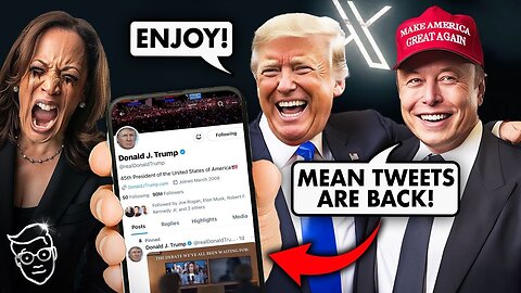 Triumphant Trump ENDS Kamala's Career with BRUTAL TROLLING on 𝕏 | MEAN TWEETS RETURN 🔥