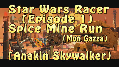 Star Wars Racer (Episode 1) Spice Mine Run (Anakin Skywalker)