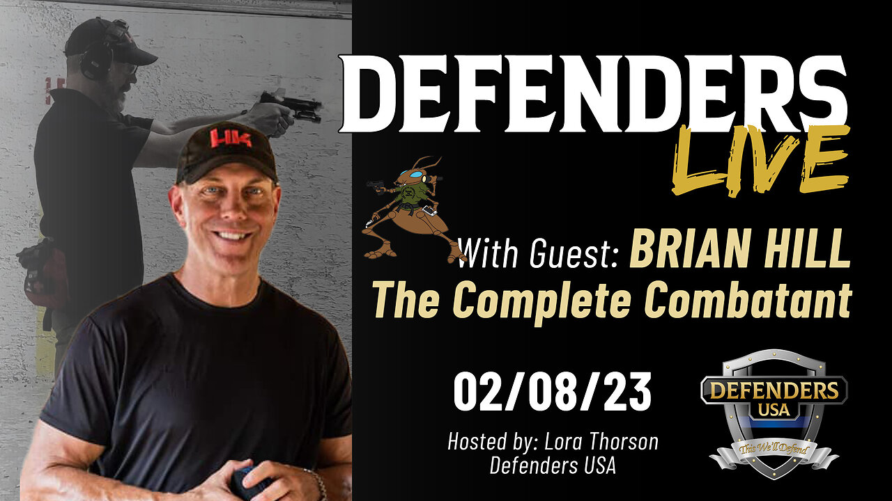 Brian Hill, The Complete Combatant | Defenders LIVE: Developing Presence & Emotionless Correction