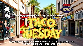 Loki's Mornings of Mischief Taco Tuesday - When the "Normies" Taco Bout it, you know it's done!