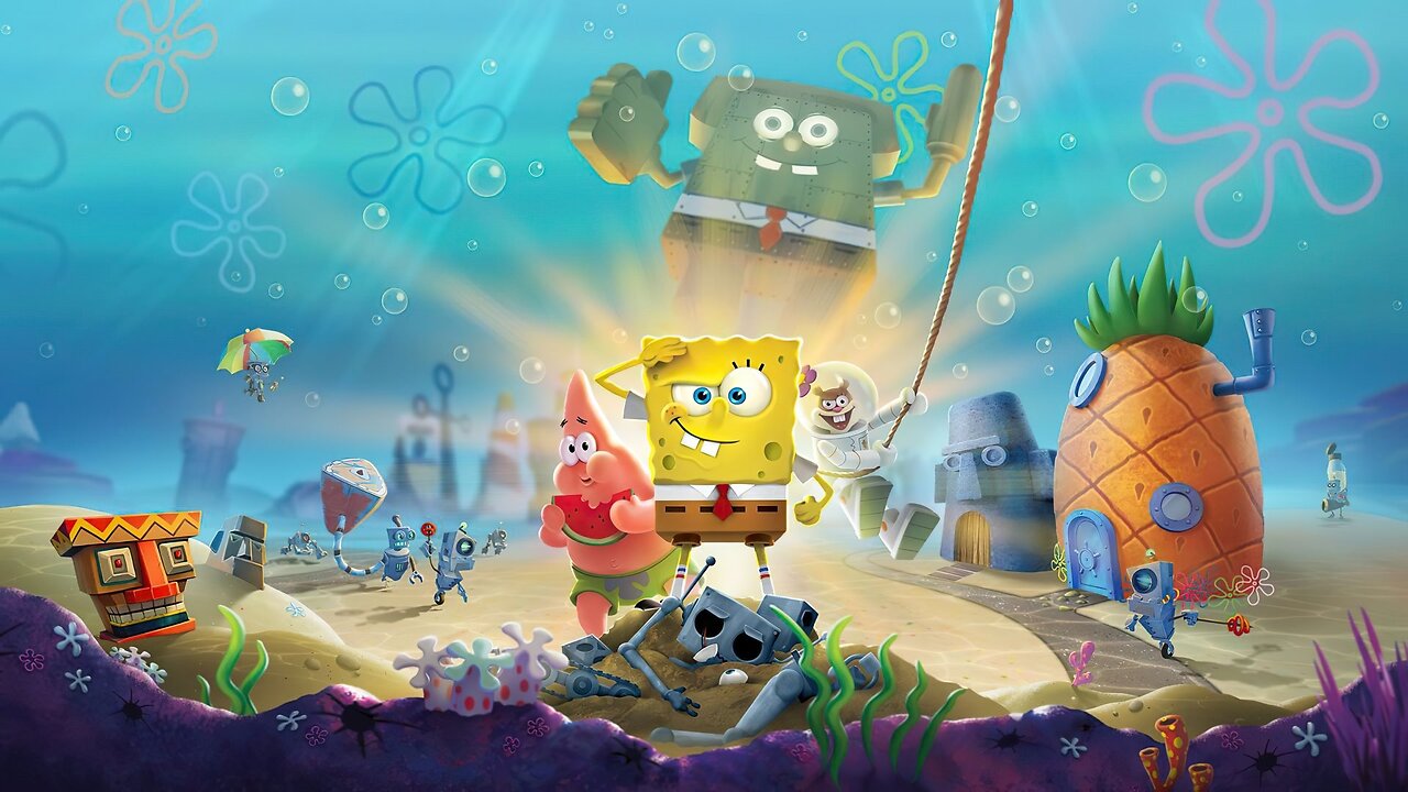 RMG Rebooted EP 341 Spongebob Squarepants Battle For Bikini Bottom Rehydrated Switch Game Review