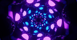 tunnel lights background 4k free download [loops] abstract pink blue neon tunnel