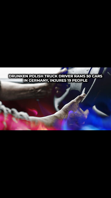 Drunken Polish Truck Driver Rams 50 Cars in Germany, Injures 19 People