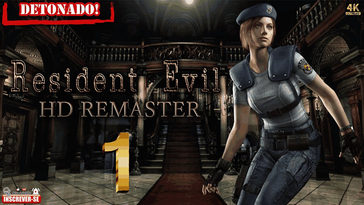 RESIDENT EVIL 1 HD REMASTER PART 1