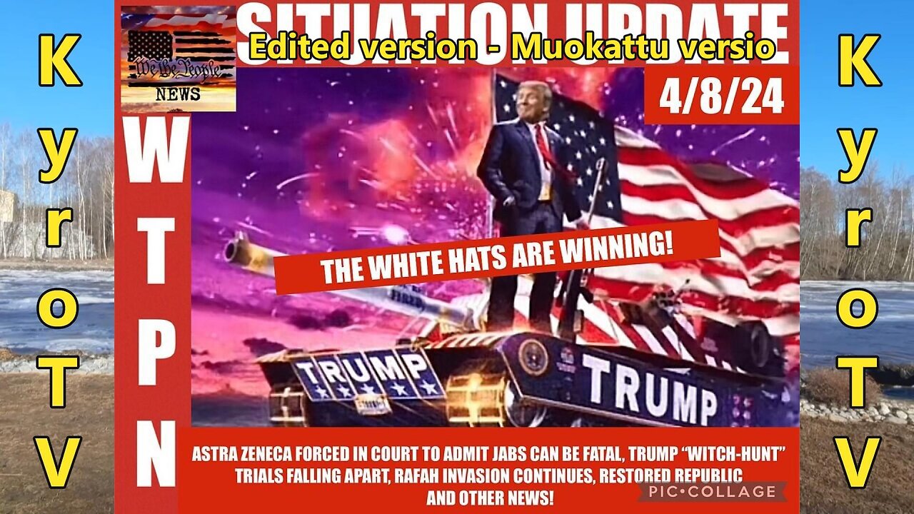Situation Update - May 8, 2024 (edited version) (Swedish subtitles)