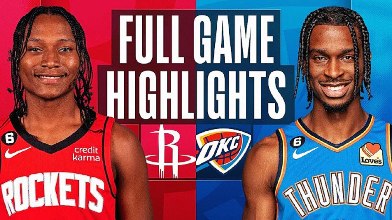 Houston Rockets vs. Oklahoma City Thunder Full Game Highlights | Feb 4 | 2022-2023 NBA Season