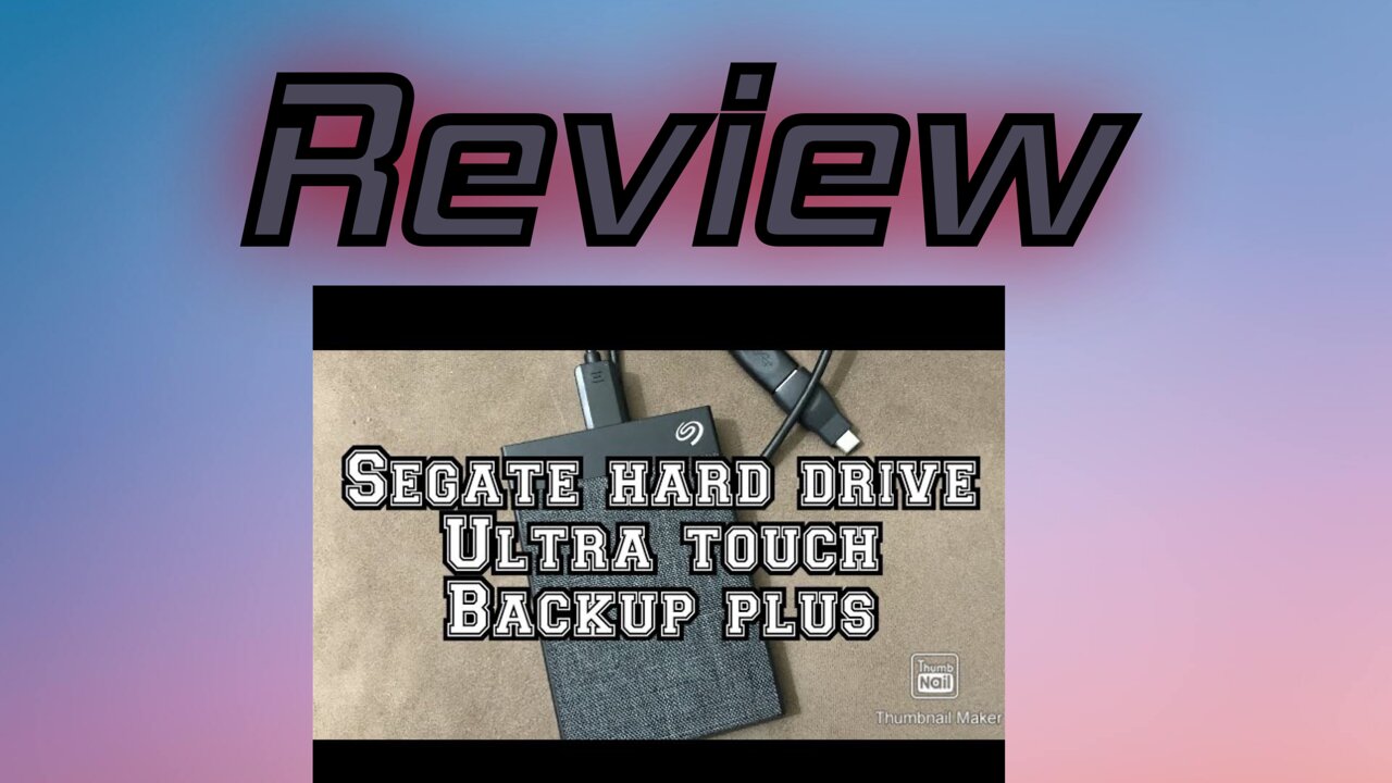 seagate hard drive review and unboxing