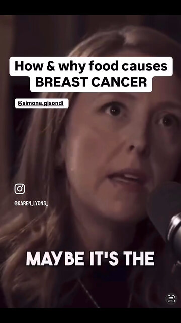 How & why food causes BREAST CANCER