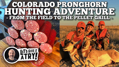 Colorado Pronghorn Hunting Adventure - From the Field to the Pellet Grill | Blackstone Griddles