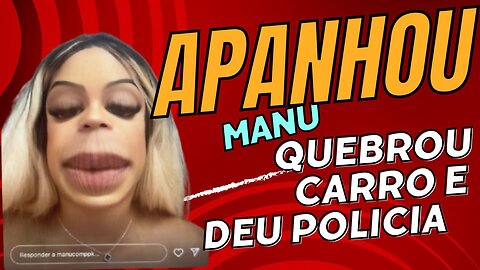 Manu com PPK 4P4NH0U do Marido - Qbrou carro