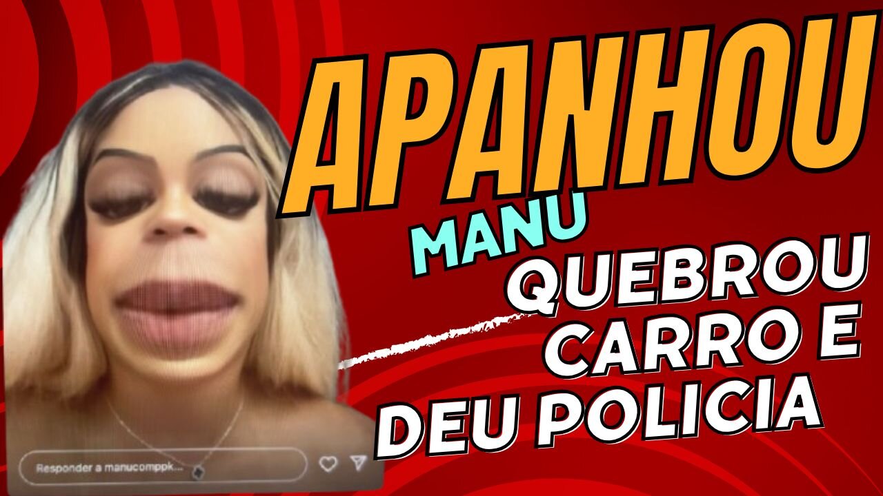 Manu com PPK 4P4NH0U do Marido - Qbrou carro