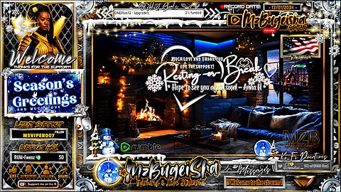 💛MZB Tingz™💛..."Season's Greetings / testing connection"... | Rec.- 12/01/2024 | [🔴rumLIVE#1] 🛡️⚔️