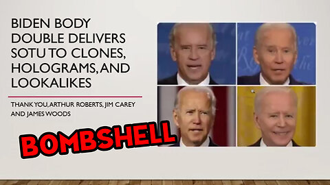 Bombshell Feb 11 > Biden are being Controlled by The White Hats?