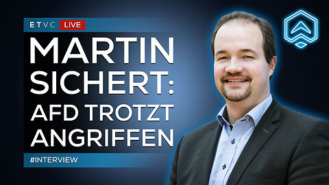 🟥 LIVE | MARTIN SICHERT im #INTERVIEW: "Die AfD trotzt ALLEN Angriffen!"