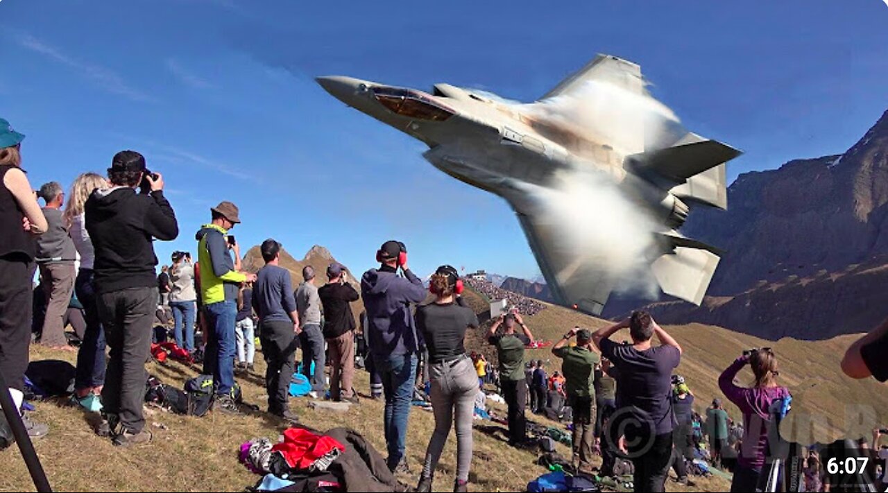 AXALP The Greatest AvGeek Show on Earth!! Spectacular Swiss AirForce Live Firing!!