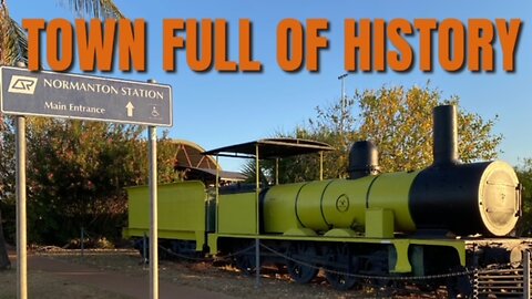 TOWN WITH 8 METRE CROCODILE!! | NORMANTON | GULFLANDER TRAIN | EPISODE 15