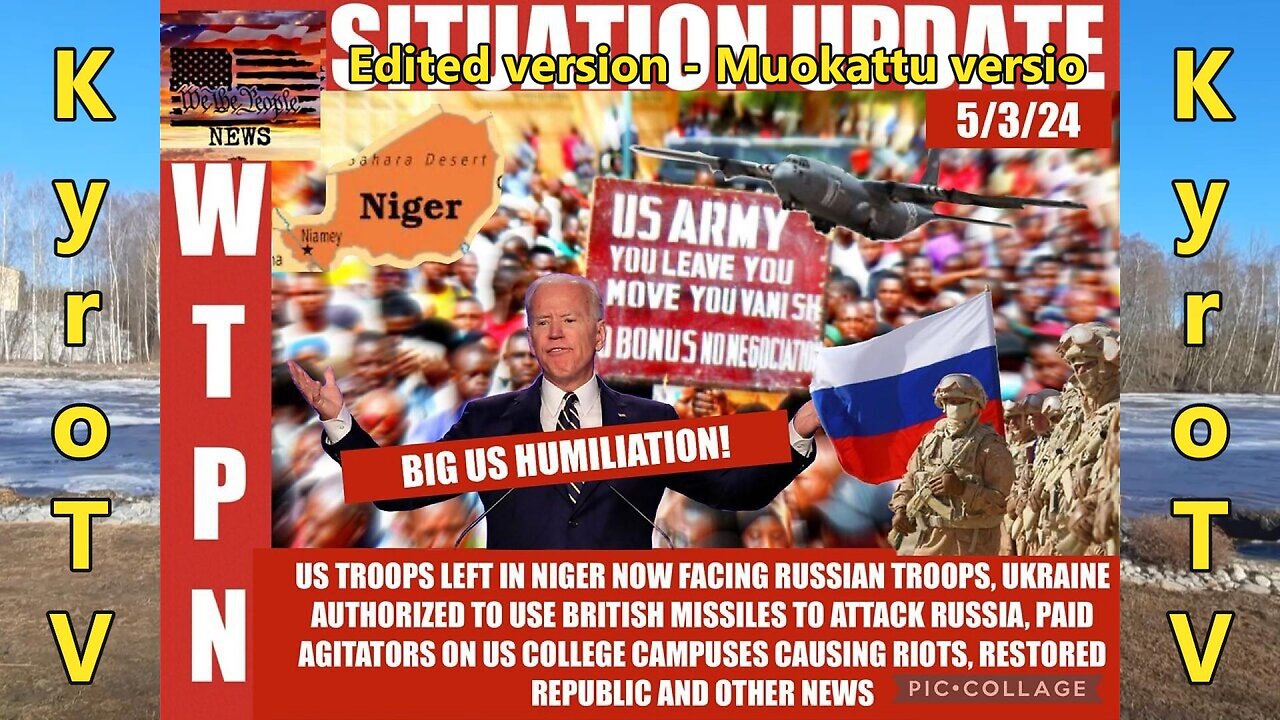 Situation Update - May 3, 2024 (edited version) (Swedish subtitles)