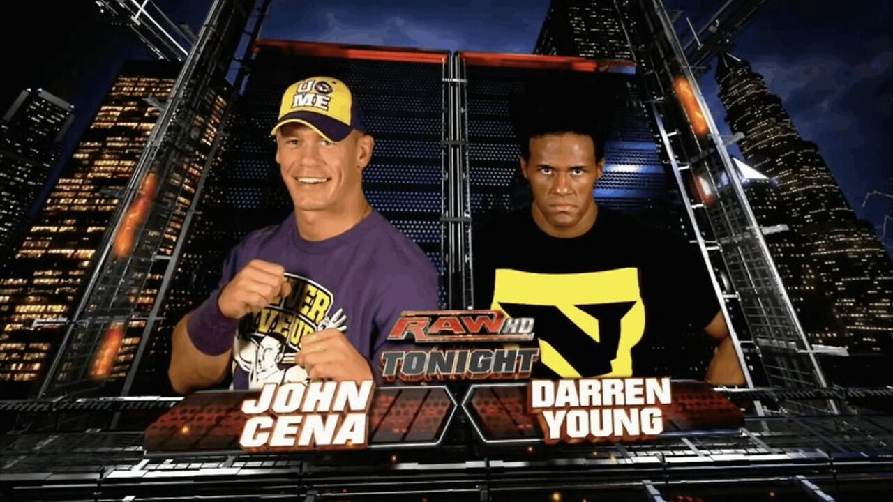 John Cena vs Darren Young (Full Match)