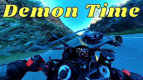 Racing the Canyon: A High-Speed Journey Aboard the BMW S1000RR