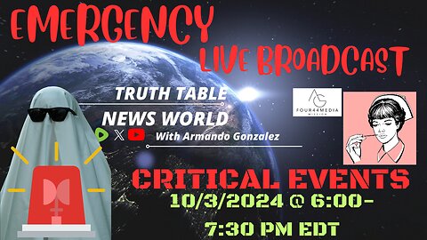 "EMERGENCY LIVE BROADCAST "CRITICAL"