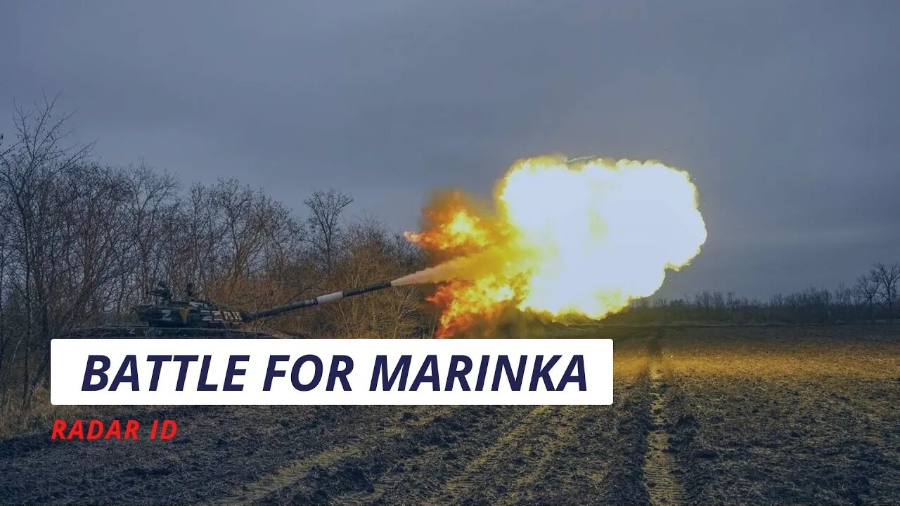 Russian forces attack AFU positions in the battle of Marinka, Donetsk | Ukraine War