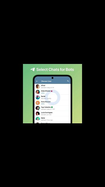 Seleção de Chats para Bots no Telegram