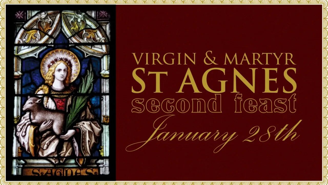 The Daily Mass: St Agnes V&M ii