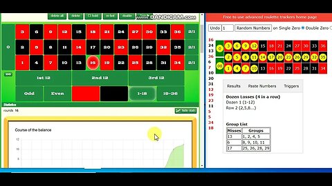 Destroying corners on roulette .... never bet like me .. Gamble awareness is paramount