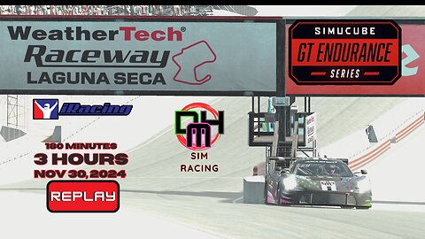 3 Hour Endurance At Laguna Seca #simracing #iracing #lagunaseca
