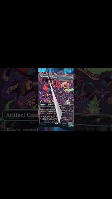 Stone Coil Serpent COOLEST ART EVER to UGLIEST | MTG